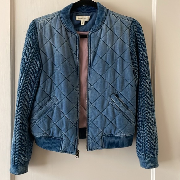Anthropologie Cloth & Stone Bomber Jacket - XS - Picture 3 of 9